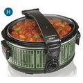 Hamilton Beach Stay or Go Football Slow Cooker